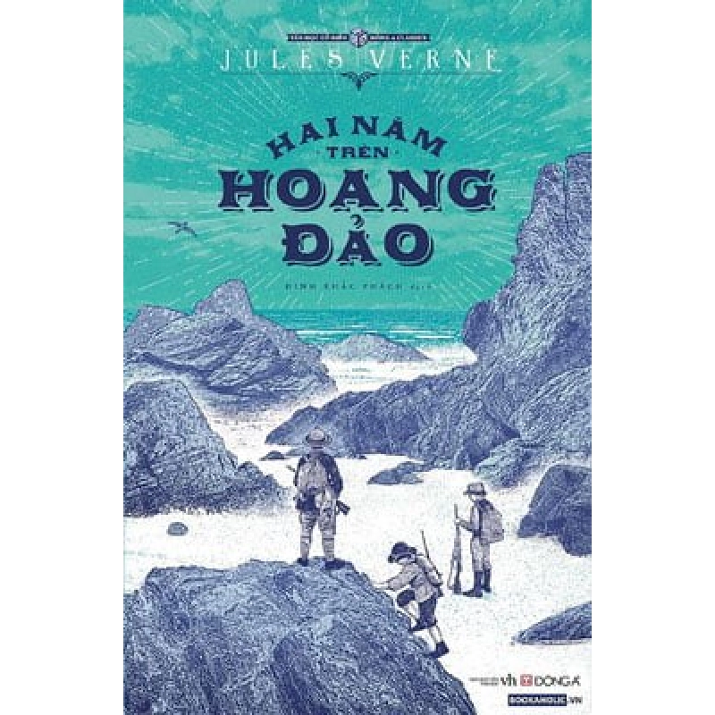 Hai Năm Trên Hoang Đảo - Jules Verne (Mới 100%) Tiểu thuyết, Đông A - SÁCH ĐẠI HỌC 490387