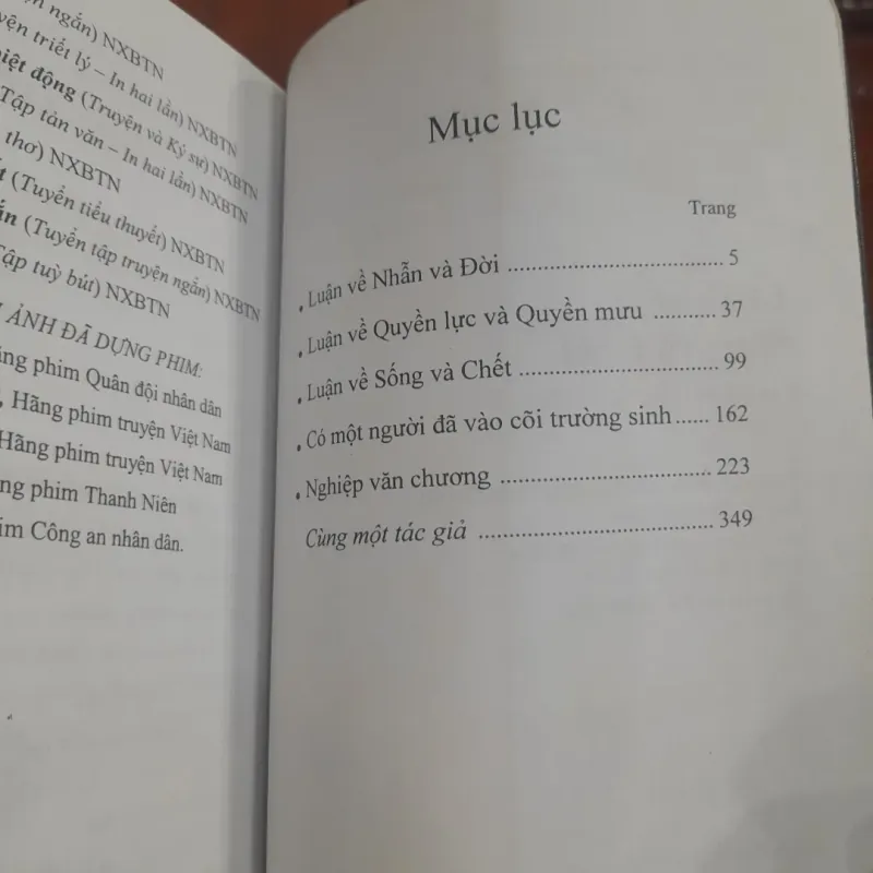 Đắc Trung luận vê Sống & Chết (tập tùy bút) 1022888