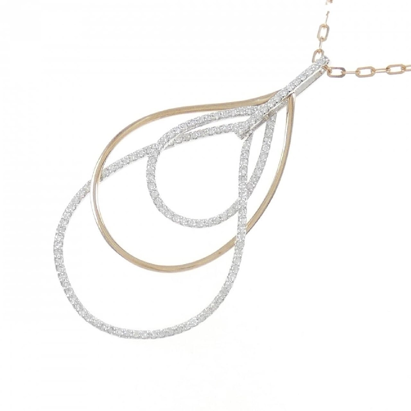 K18 Ba màu Dây chuyền kim cương - Hàng hiệu Chính hãng 846441