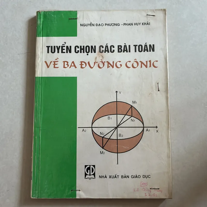 Tuyển chọn các bài toán về ba đường Cônic - Phan Huy Khải 783664