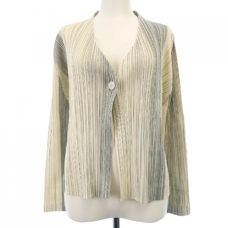 Pleats Please 2018 Gradient Stripe PP83-JD672 7573091 Áo khoác - Hàng hiệu Authentic 773418