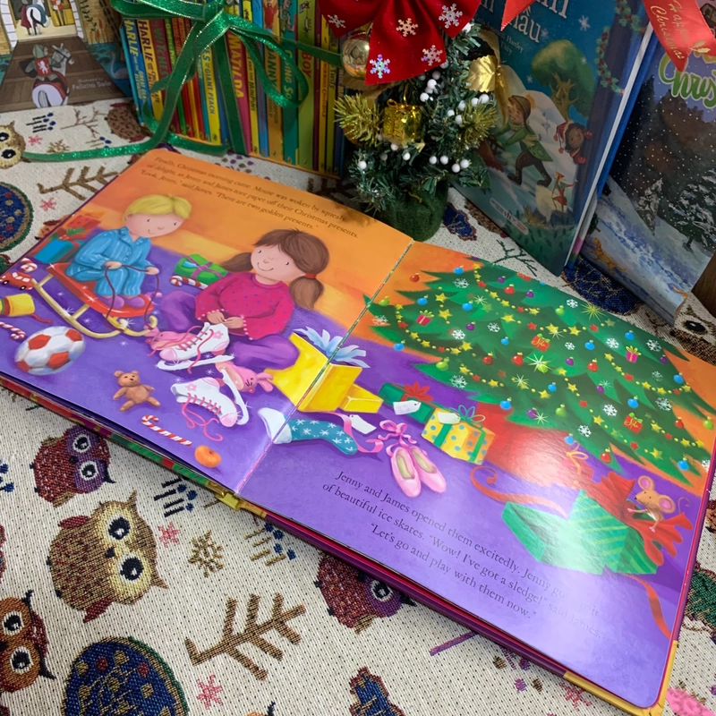 Sách tranh A Letter To Santa, Used, 90%, còn đủ thư, Quà tặng Mori 337752