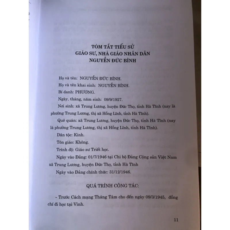 Giáo sư - Nhà giáo nhân dân Nguyễn Đức Bình 712388