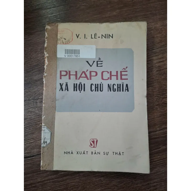 Về Pháp Chế Xã Hội Chủ Nghĩa - V. I. Lê-nin - Chính trị/Luật pháp 709508