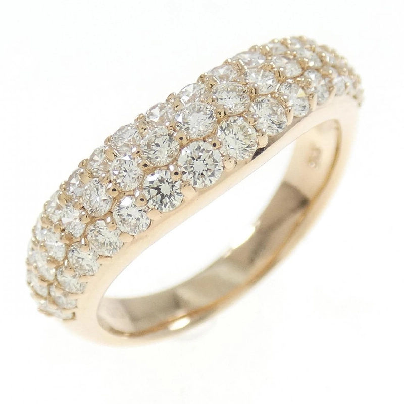 Nhẫn kim cương K18PG Pavé 1.00CT 672303