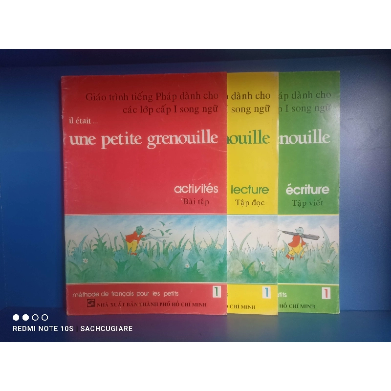 Giáo trình tiếng Pháp dành cho các lớp 1 song ngữ (Bộ 3 cuốn) 998692