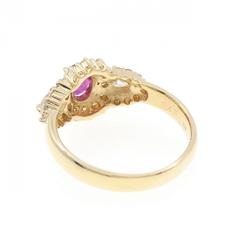 Nhẫn Ruby K18YG 0.47CT - Hàng hiệu Chính hãng 850469