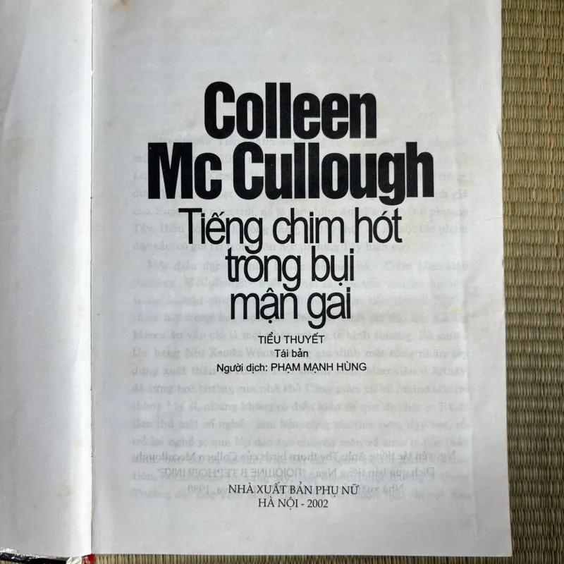 Tiếng chim hót trong bụi mận gai 562603