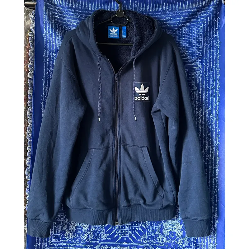 Áp khoác Adidas xanh 777361