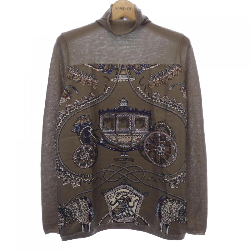 【Mã giảm giá】HERMES Áo len 644841