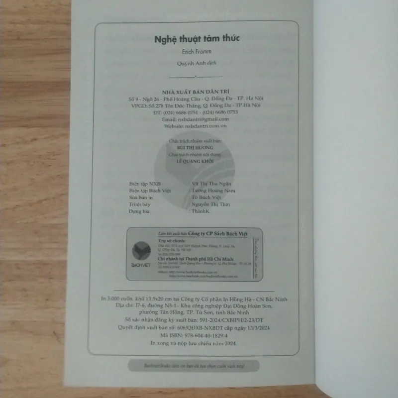 Nghệ thuật tâm thức - Erich Fromm  1007159