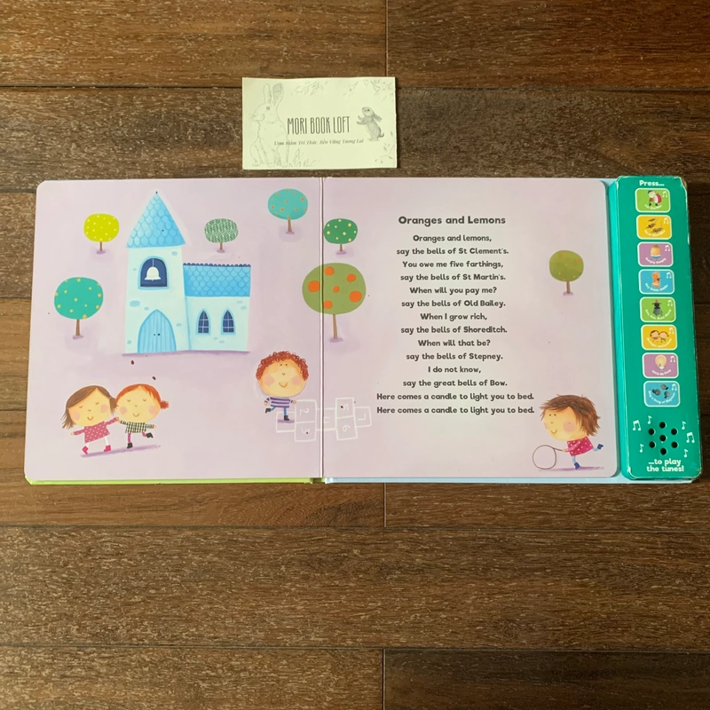 Sách Board Book My First Sing – Along Song Book – L.ỗ.i Không Chạy Được Âm Thanh, Used 498827