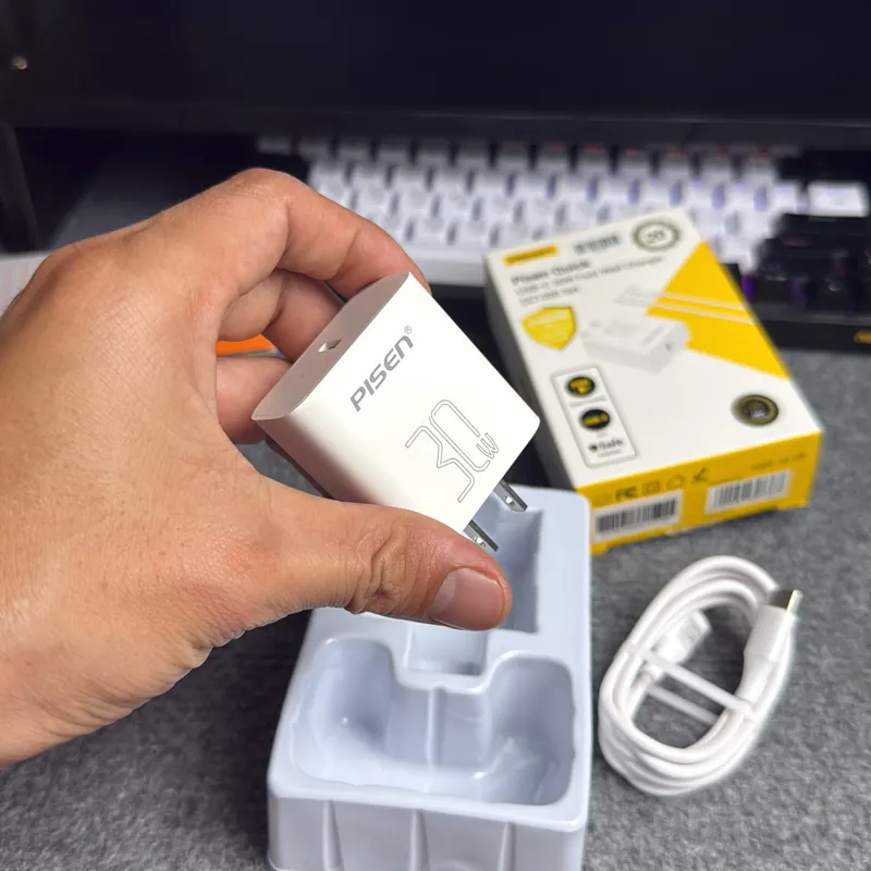 Bộ sạc Pisen Quick Charge USB-C 30W 740423
