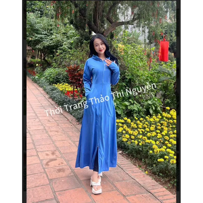 Áo chống nắng toàn thân 2 lớp croptop dày đẹp 971337