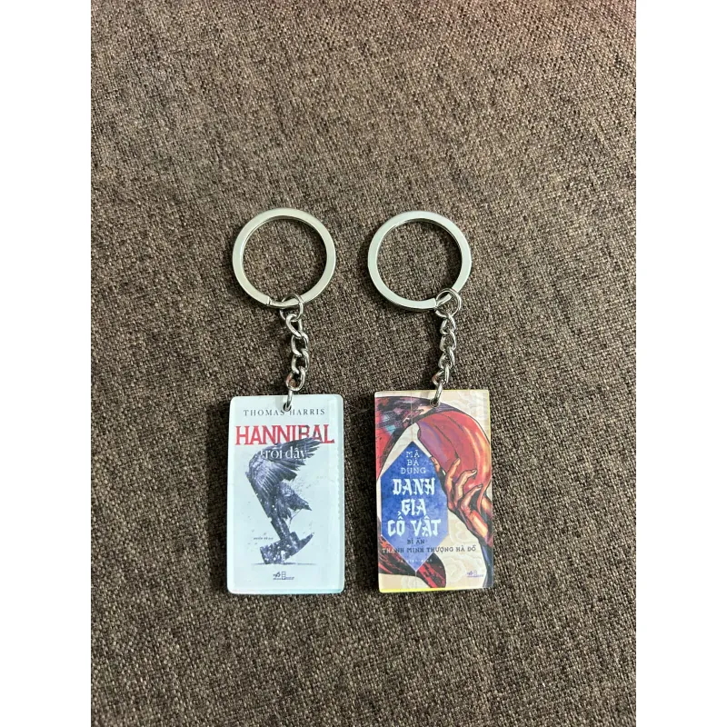 Móc khóa sách: Hannibal trỗi dậy + Danh gia cổ vật 732287