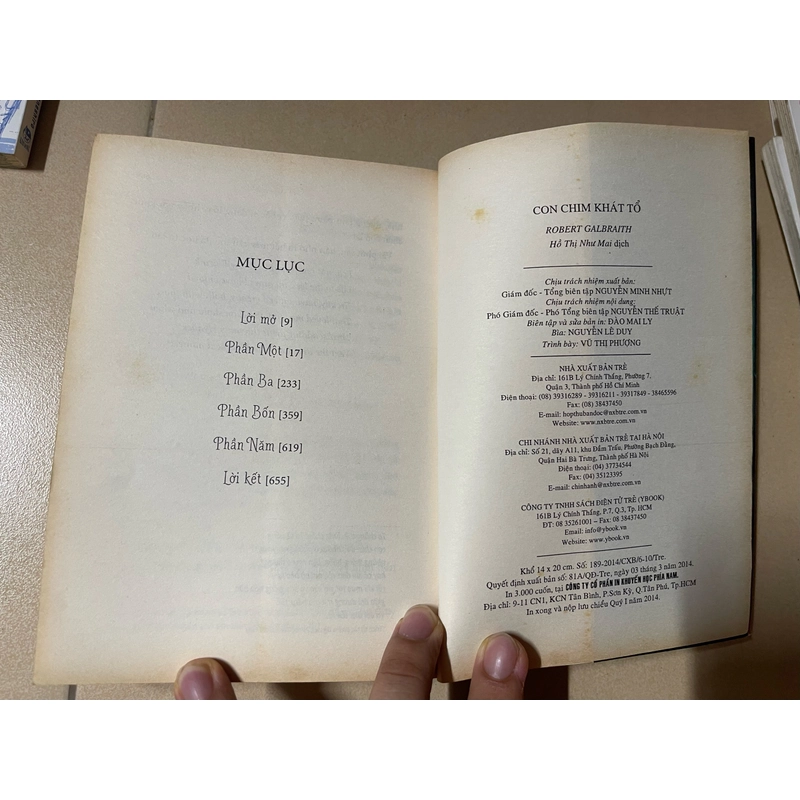 Con Chim Khát Tổ - Robert Galbraith (c43) 507497