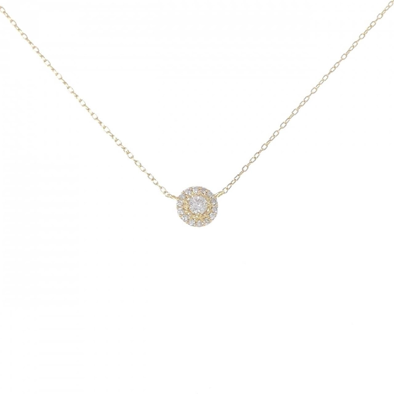 Dây chuyền kim cương K18YG 0.15CT - Hàng hiệu Chính hãng 861513