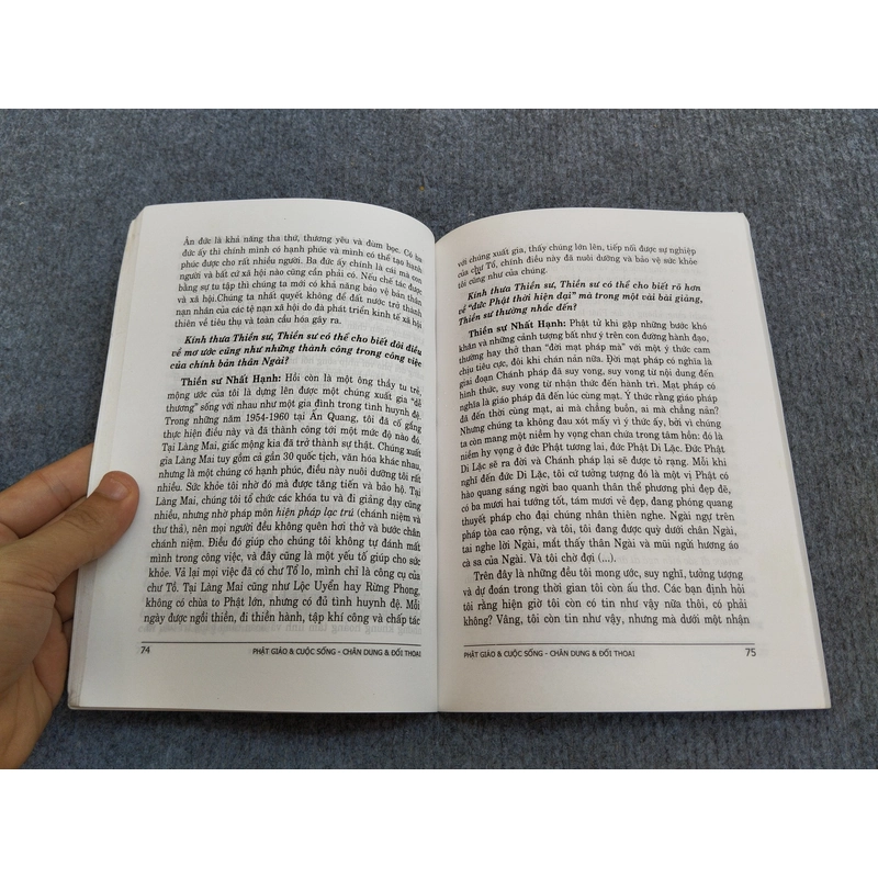 PHẬT GIÁO & CUỘC SỐNG: CHÂN DUNG & ĐỐI THOẠI 485107