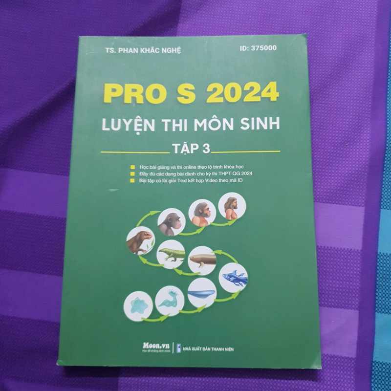 Sách Sinh Pro S 2024 Luyện Thi Môn Sinh Tập 3 308904