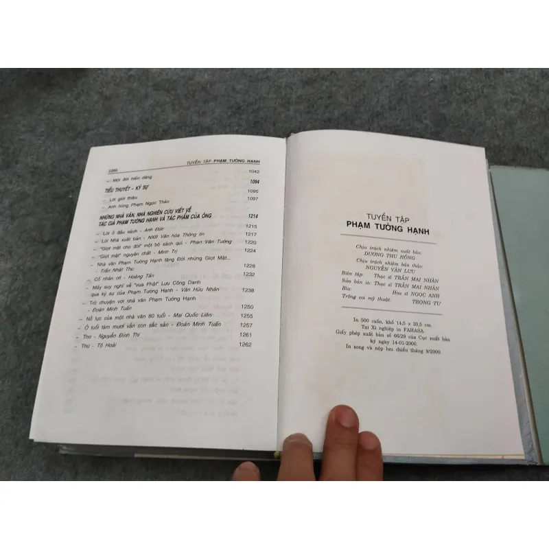 TUYỂN TẬP PHẠM TƯỜNG HẠNH 936830