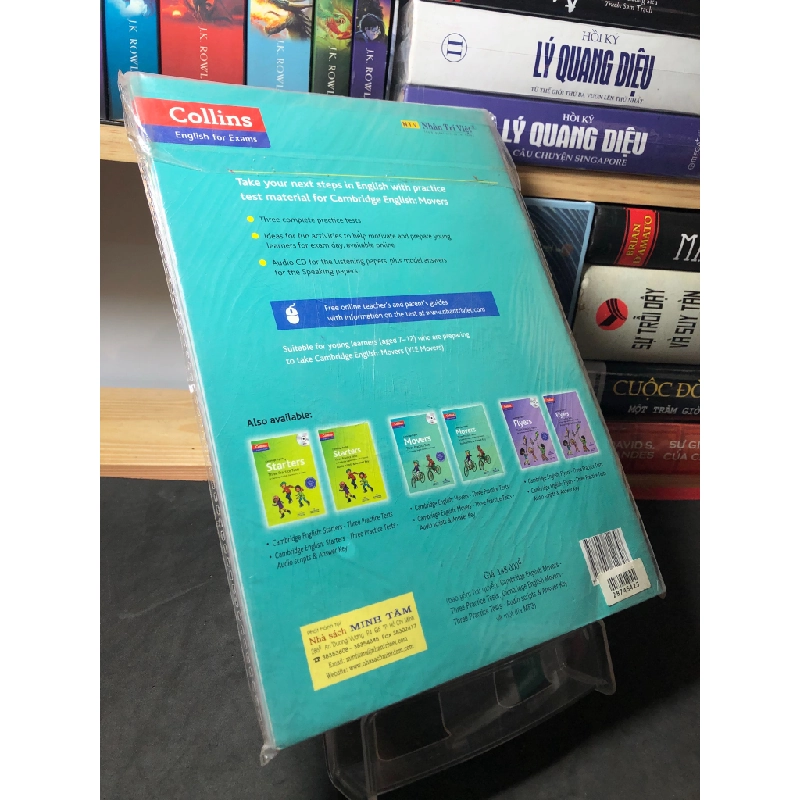 Cambridge English Movers Three practice tests mới 90% seal Collins HPB1409 HỌC NGOẠI NGỮ 347671
