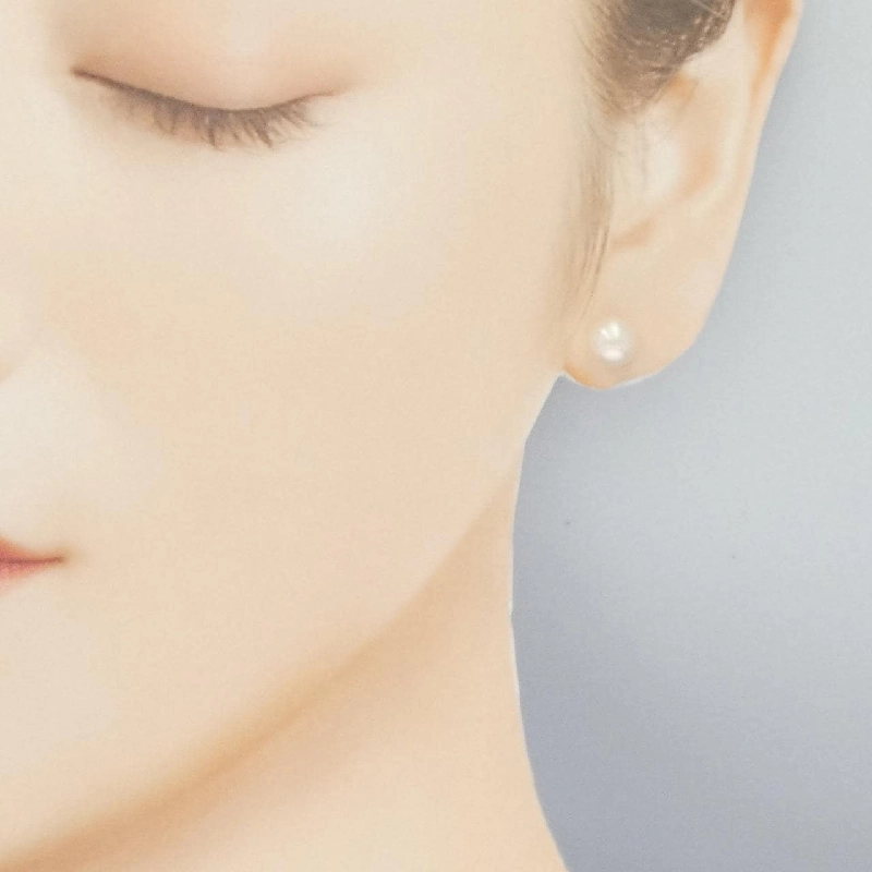 K14WG Bông tai ngọc trai Akoya 6.9mm - Hàng hiệu Chính hãng 866044