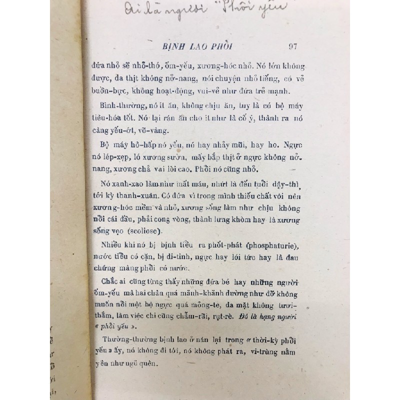 Bịnh ho lao - Bác Sĩ Nguyễn Văn Ngôn 127133