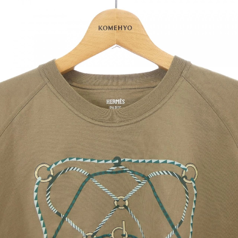 Áo thun HERMES FIGURE ARTISTIQUE 3H4609DL - Hàng hiệu Authentic 817931