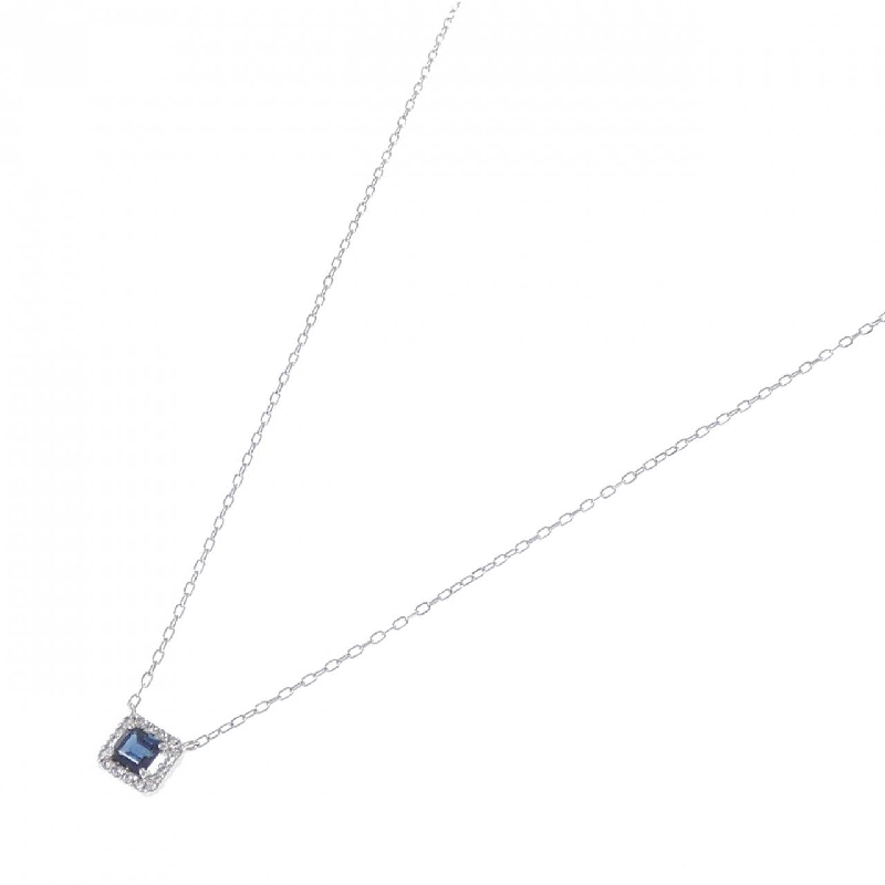 Dây chuyền Sapphire PT900/PT850 0.29CT - Hàng hiệu Chính hãng 856493