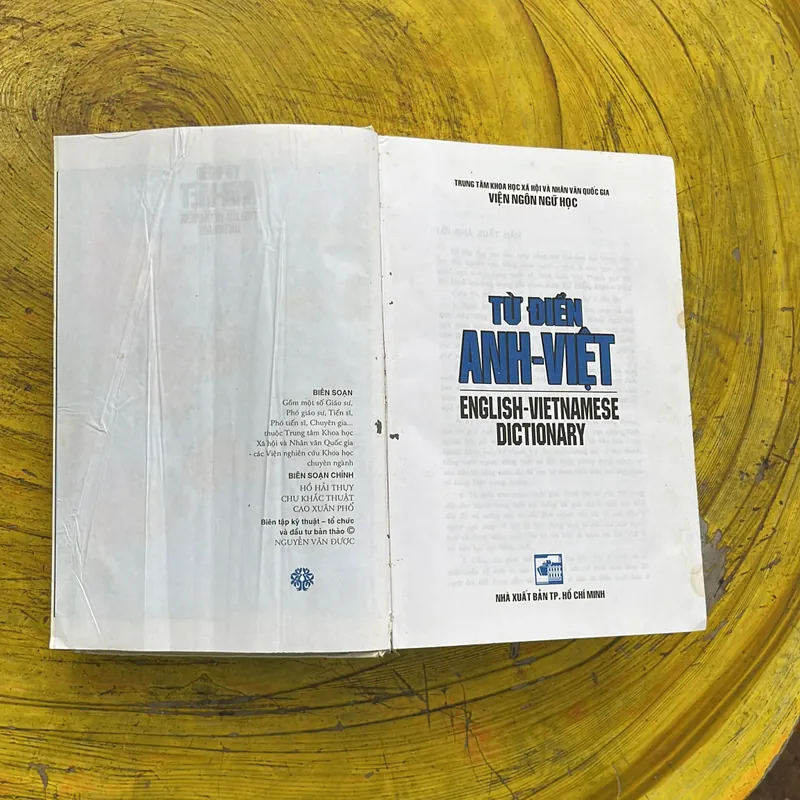 TỪ ĐIỂN ANH - VIỆT ENGLISH- VIETNAMESE DICTIONARY  701231