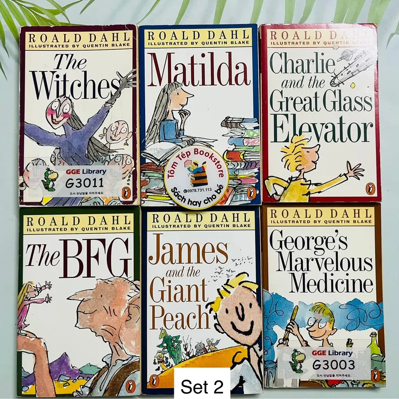Tuyển tập truyện thiếu nhi nổi tiếng của Roald Dahl set 2 570978