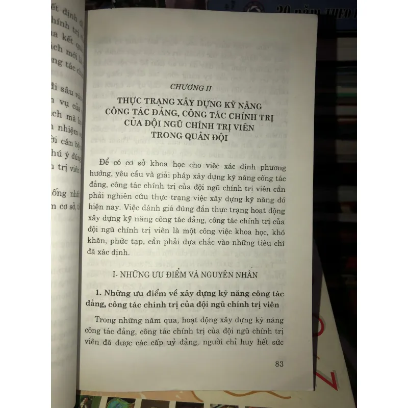 Xây dựng kỹ năng công tác đảng, công tác chính trị của đội ngũ chính trị viên  758851