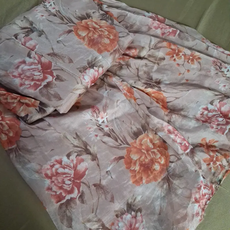 Đầm voan bánh bèo 777320