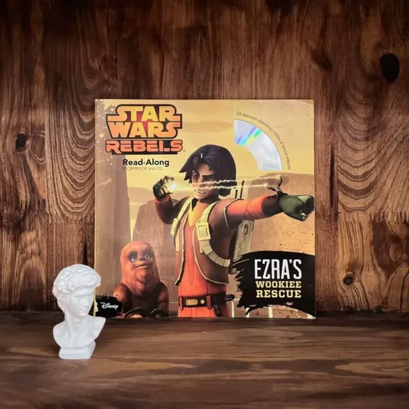 Star Wars Rebels: Ezra's Wookiee Rescue (Read-Along Storybook and CD) 974269