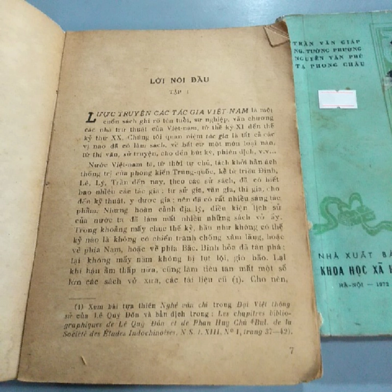 LƯỢC TRUYỆN CÁC TÁC GIA VIỆT NAM - Trần Văn Giáp 270692