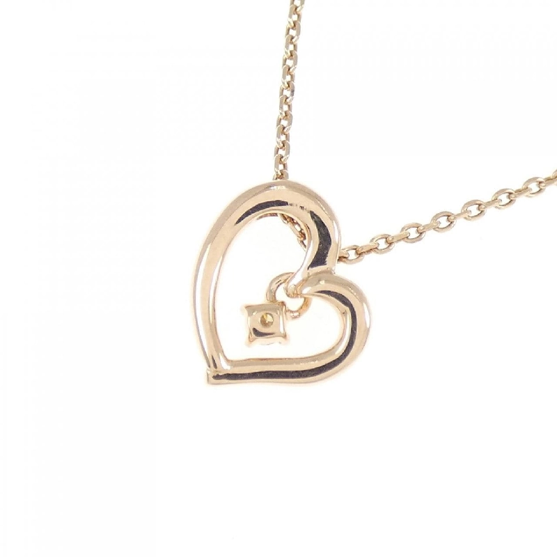 Dây chuyền kim cương hình trái tim 4゜C - Hàng hiệu Authentic 844671