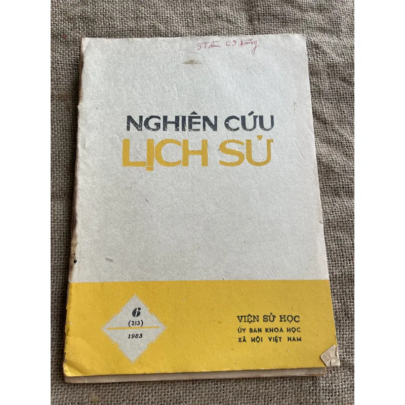 Nghiên cứu lịch sử - số 6-1993; khổ lớn  679767