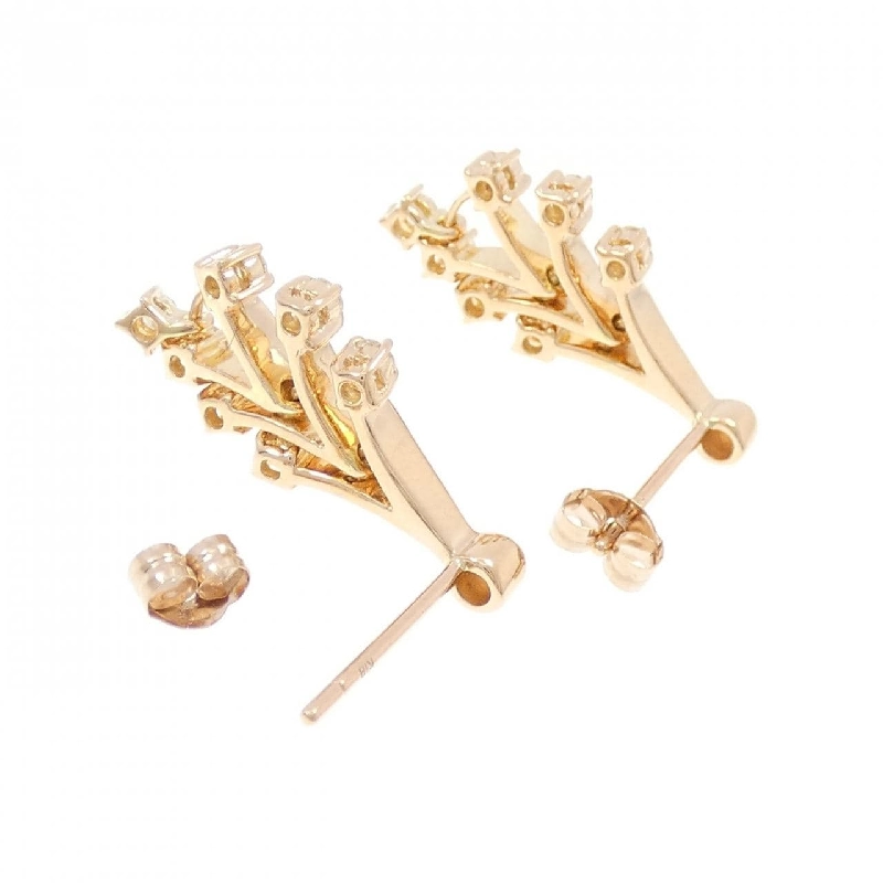 K18PG Bông tai kim cương - Hàng hiệu Chính hãng 876809