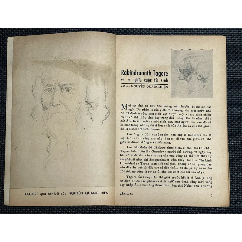 TAGORE- Tạp chí VĂN miền Nam trước 1975 993256
