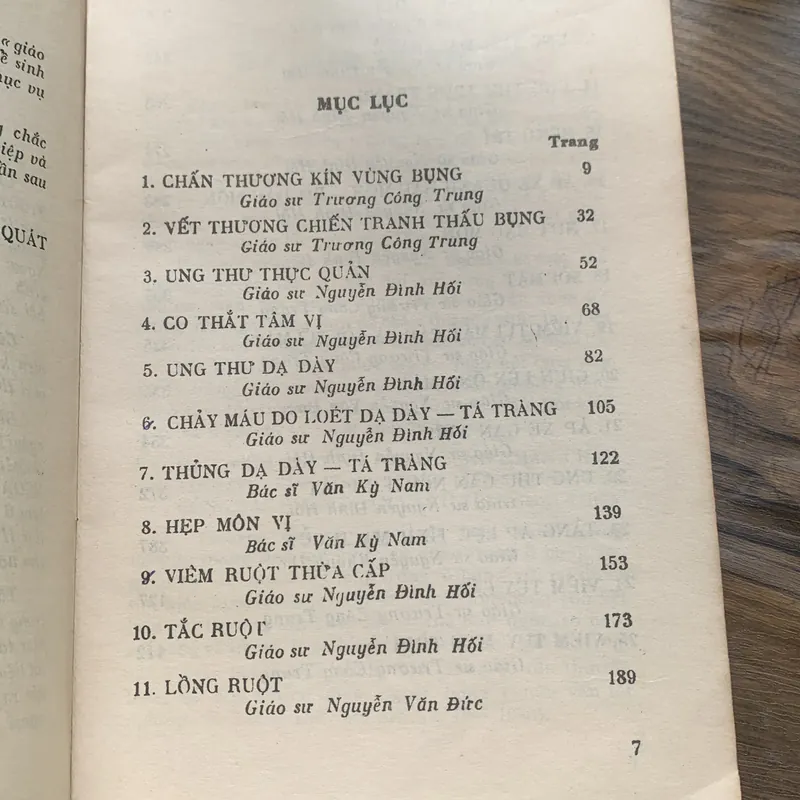 Bài giảng Bệnh học Ngoại khoa tập 1, lưu hành nội bộ, in năm 1991, 457 trang 717416