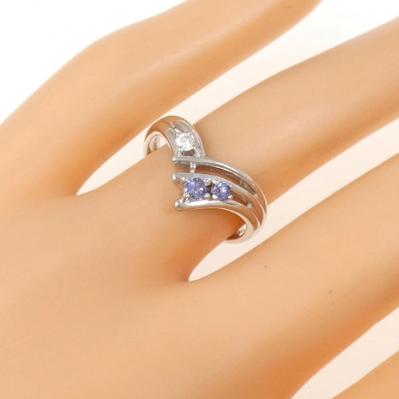 Nhẫn Tanzanite PT850 0.12CT - Hàng hiệu Authentic 853331