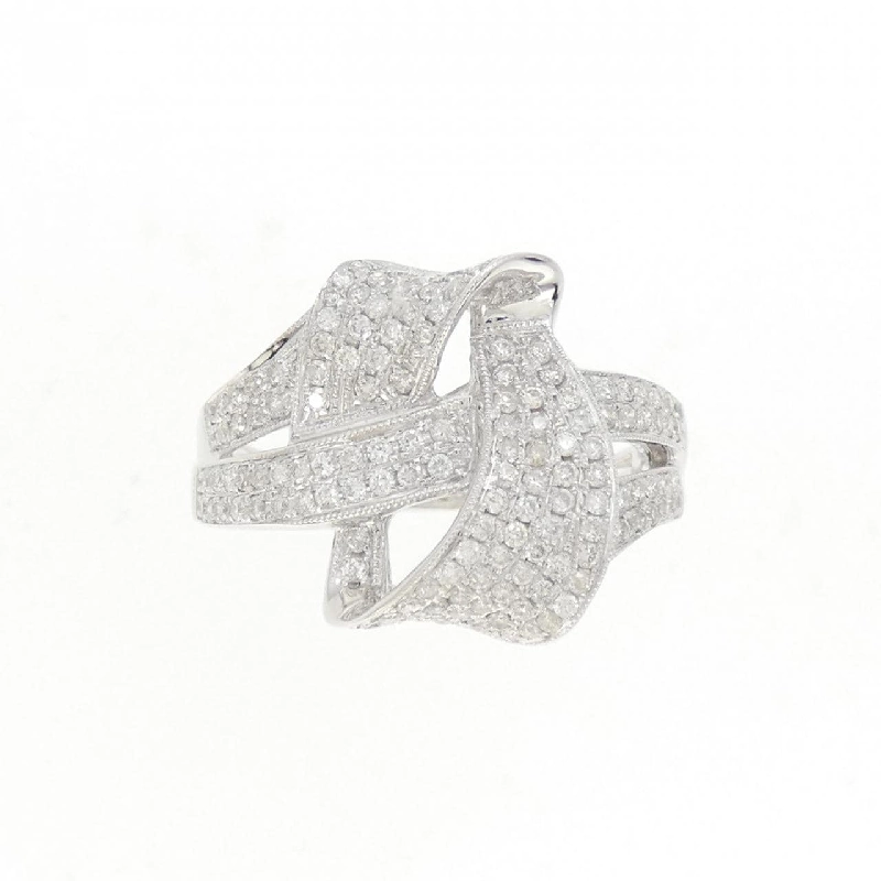 Nhẫn kim cương K18WG 0.50CT 670880