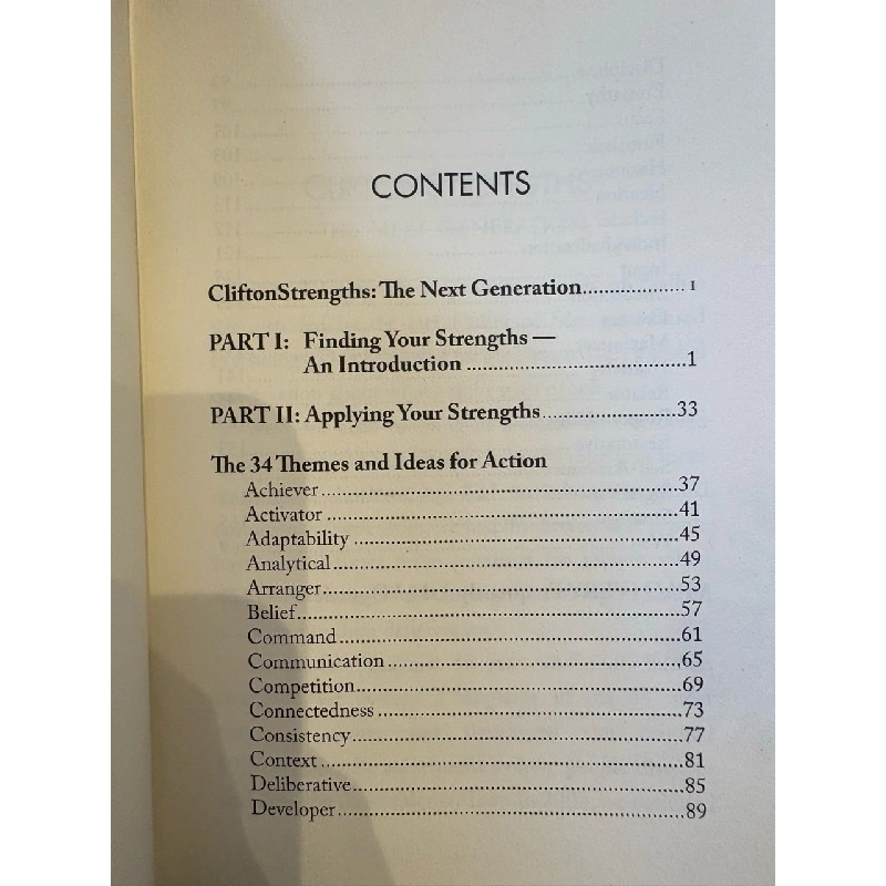 STRENGTHS FINDER - Tom Rath 155466