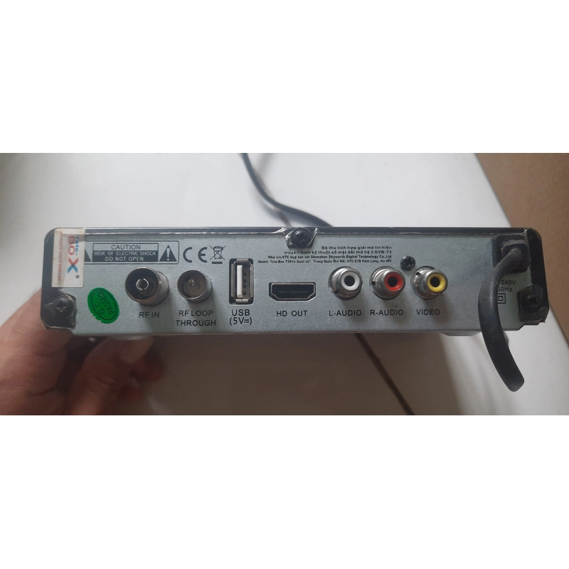 Đầu thu truyền hình kỹ thuật số  DVB-T2 TeleBox T201s 443232