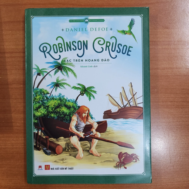 Sách Robinson Crusoe lạc trên hoang đảo của Daniel Defoe 522668