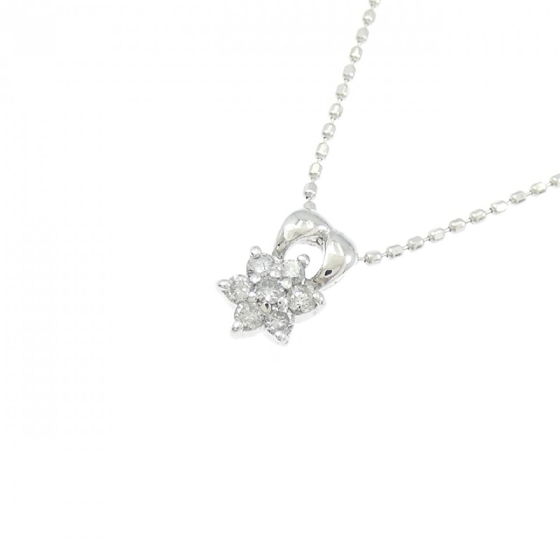 K18WG Dây chuyền kim cương 0.1CT - Hàng hiệu Chính hãng 859250