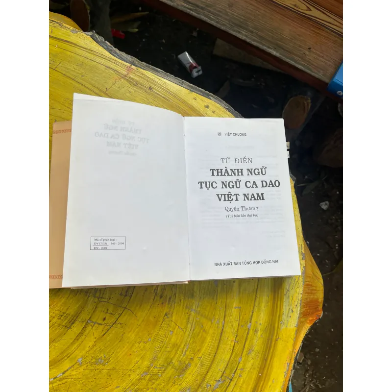 TỪ ĐIỂN THÀNH NGỮ TỤC NGỮ CA DAO VIỆT NAM QUYỂN THƯỢNG- VIỆT CHƯƠNG 730955