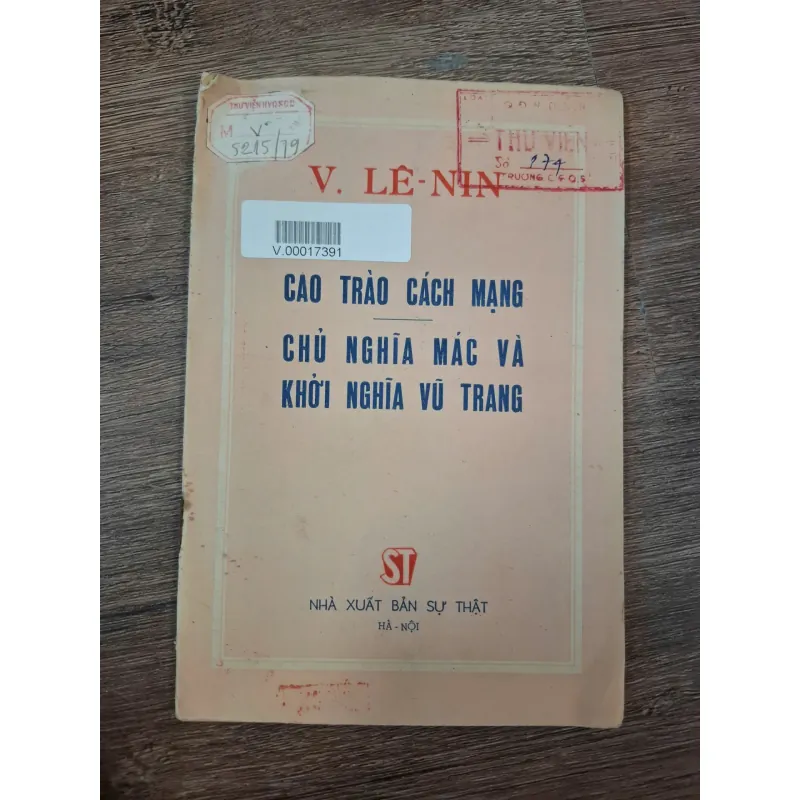 Cao trào cách mạng chủ nghĩa Mác và khởi nghĩa vũ trang - V. Lê-nin 728774