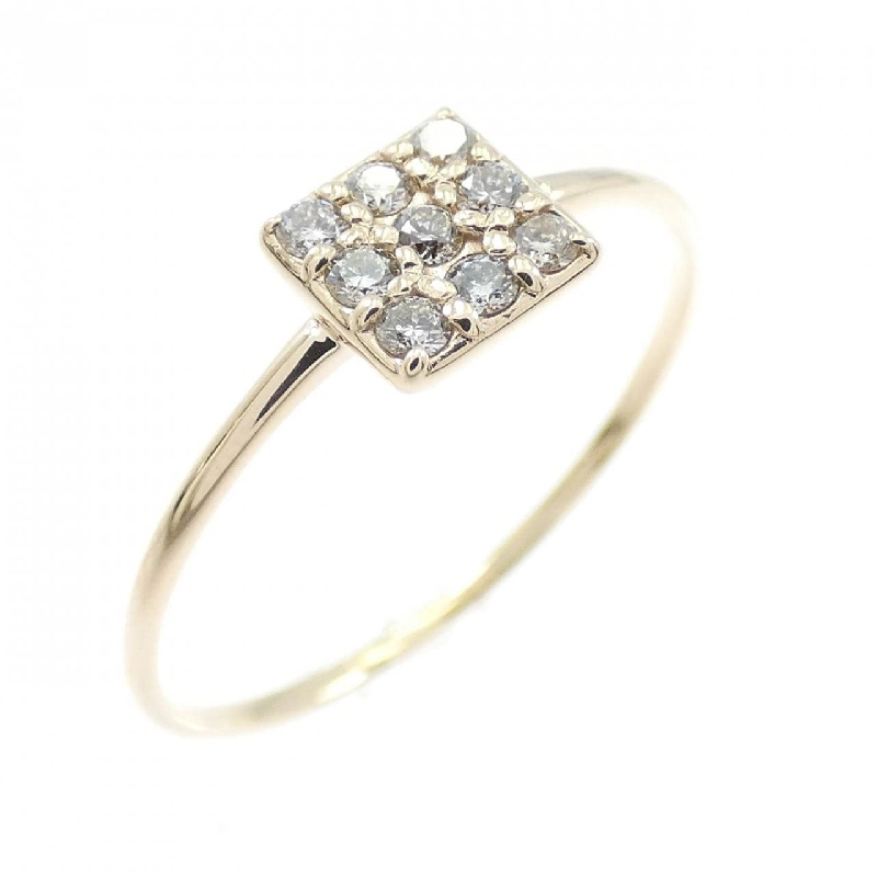 Nhẫn kim cương K10WG 0.1CT - Hàng hiệu Chính hãng 850065