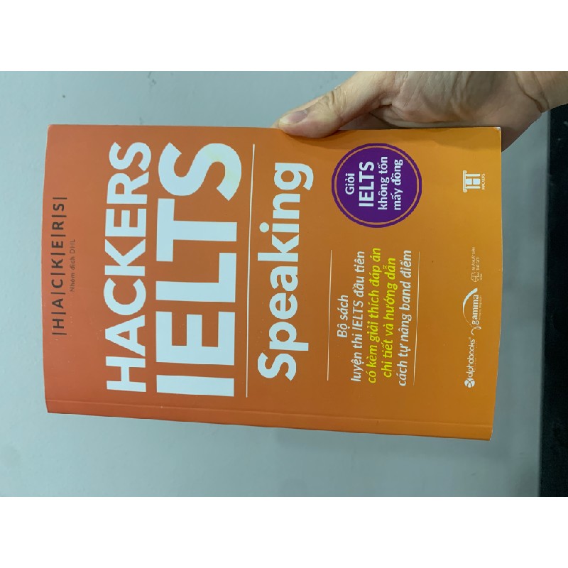 Bộ 3 cuốn HACKERS IELTS Speaking, Writing, Reading 6966